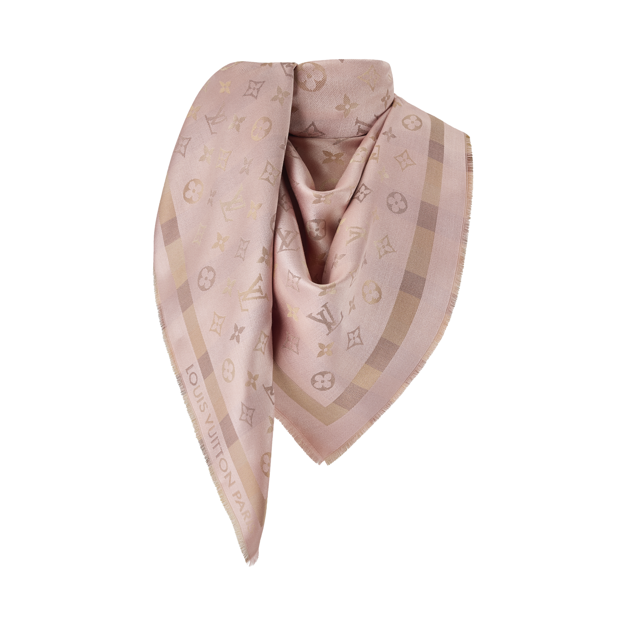 LV x TM Monogram Multicolore Stole - Luxury S00 White | LOUIS VUITTON